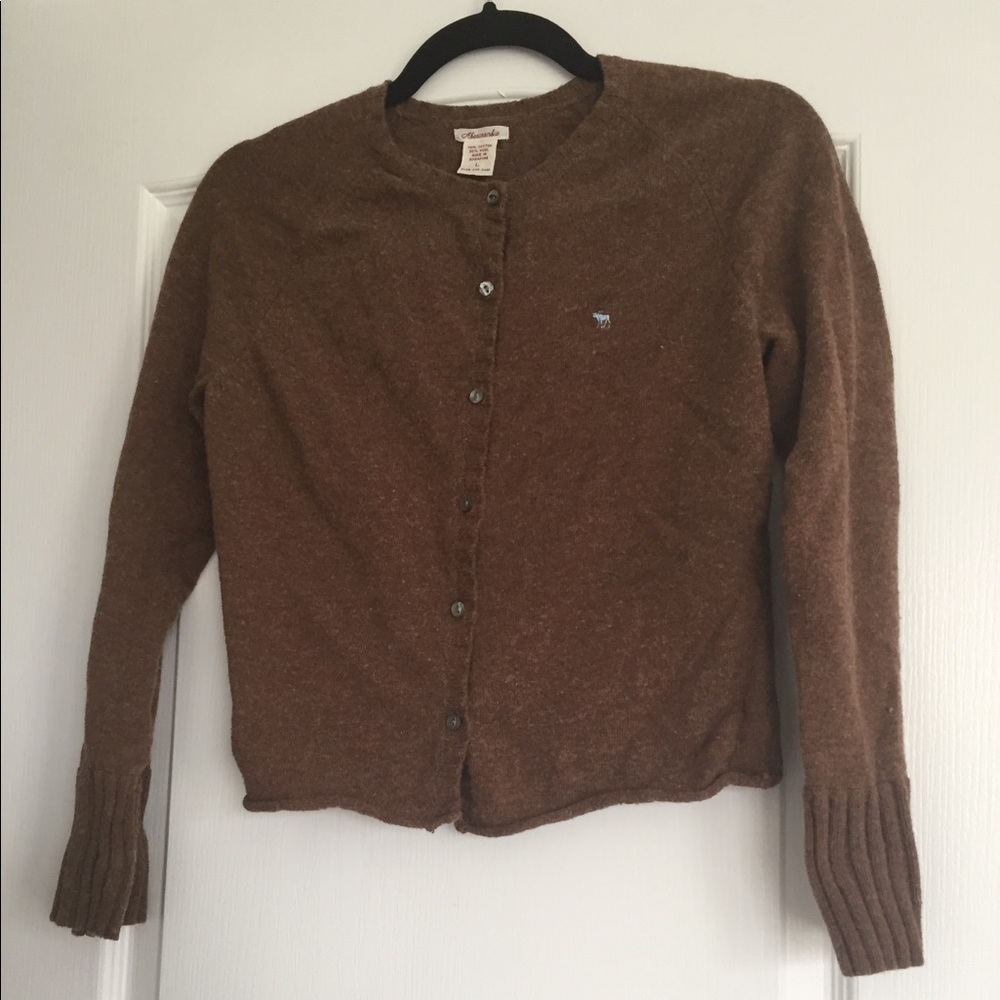 Abercrombie Brown Cardigan